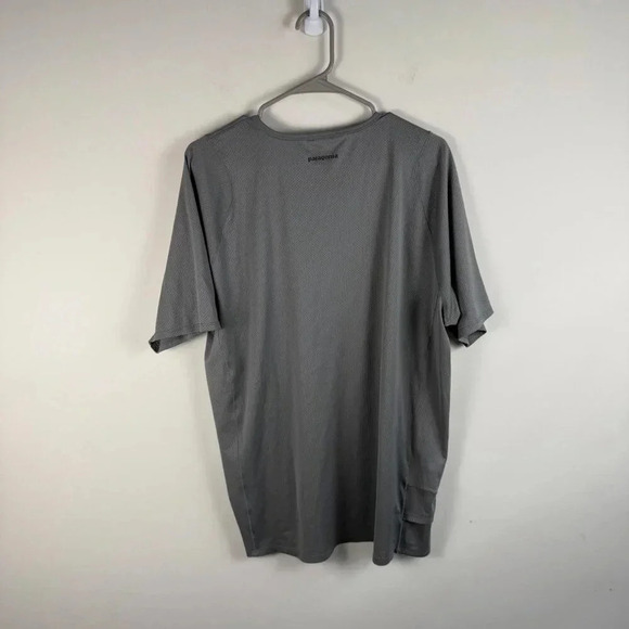 Patagonia Short Sleeve Base Layer Gray XL - Picture 3 of 5